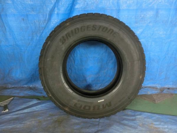 39948/No4【ブリヂストン/M800】225/80R17.5 タイヤ1本★2015年