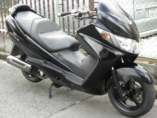 ★スカイウェイブ250SS 人気のSS黒！★通勤・通学・カスタムに！