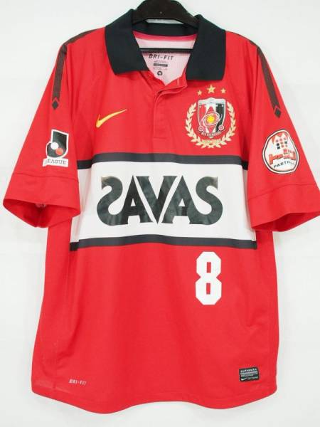 2964 ナイキ DRI-FIT 浦和レッズ 柏木陽介 ユニフォーム XL