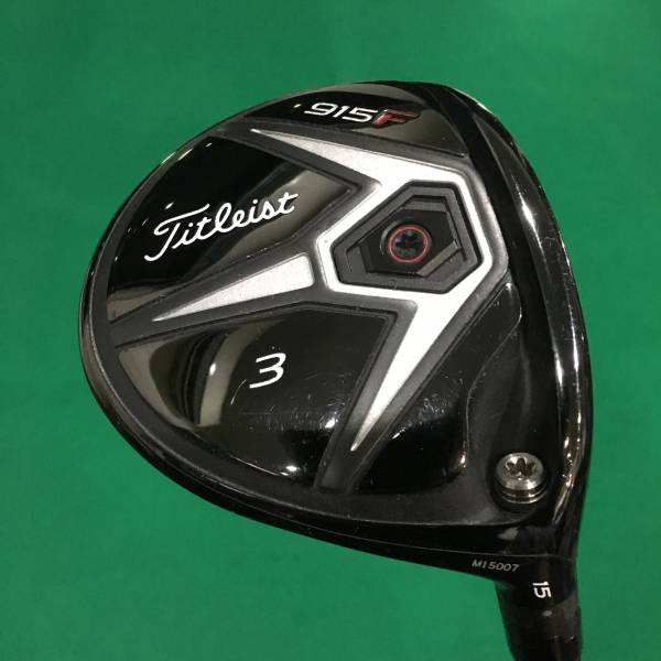 0833【Titleist】915F 3W 15度 TourAD GT-7(S)装着 HC/レンチ付