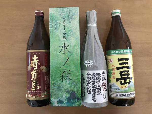 いろんな焼酎4本セット いろんな焼酎4本セット
