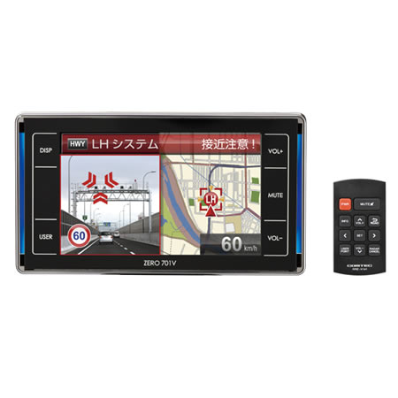 コムテック [ZERO701DR] ドラレコ+ レーダー探知機セットモデル