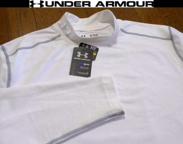 XXL◆新品アンダーアーマー 防寒モック 長袖シャツ コールドギア