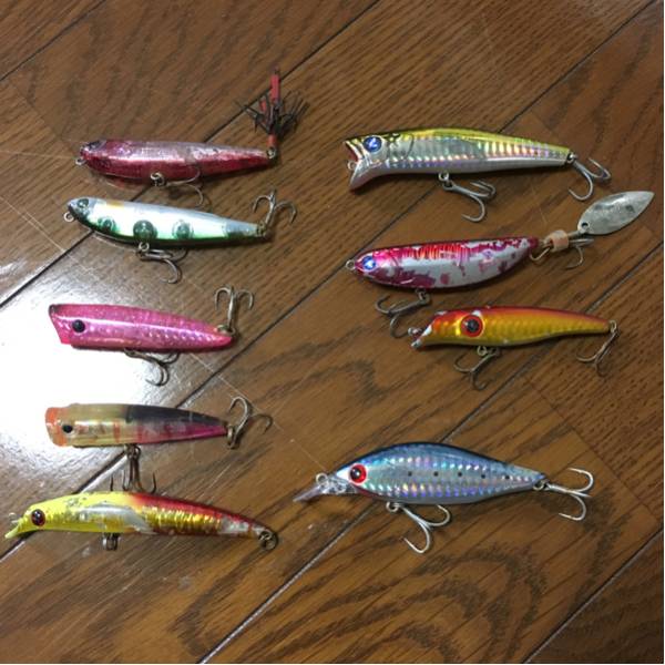 シーバス ルアーセット アイマ ブルーブルー ジップベイツ