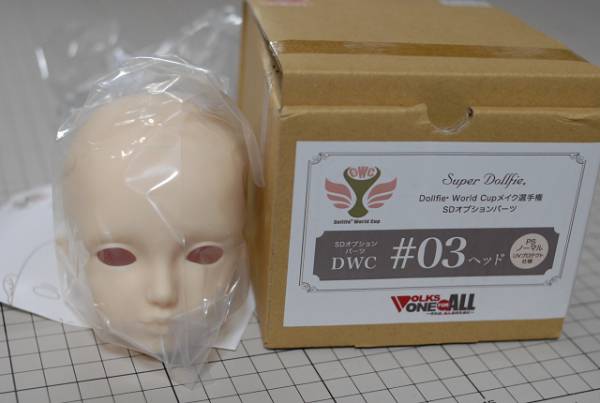 ボークス ≪DWC ♯03 ≫ヘッド 、ノーマル肌 未開封