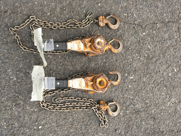 KITO レバーブロック 0.8t 2個セット