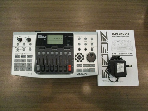 ZOOM MRS-8 マルチトラックレコーダー SDカード付き