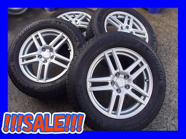 30ハリアー ヴァンガード Wedsアルミ ミシュラン 225/65R17 即納