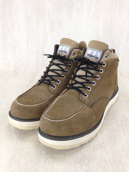 visvim◆VISVIM 7 HOLE MOC TOE/GORE-TEX/ブーツ/US10/BEG/箱有
