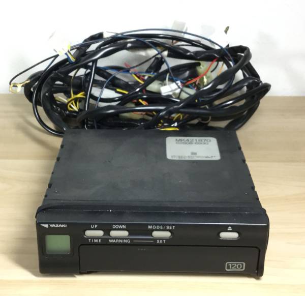 YAZAKI アナログ式運行記録計 ATG21-120W 本体 2013 矢崎 YAZAKI ヤザキ アナログ 運行記録計 タコグラフ ATG21-120W 120D