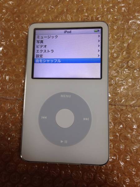 iPod classic 5世代 a1136 30gb 画面フィルム有り 完動 家電、AV
