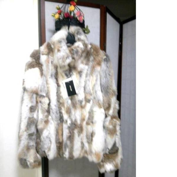 ☆9号11号☆スタンド襟☆天然ラビットファー100％