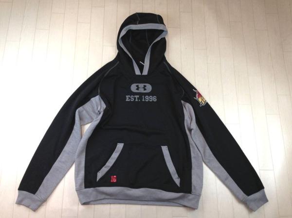 FT/UNDER ARMOUR/フード付きスポーツパーカー/XL
