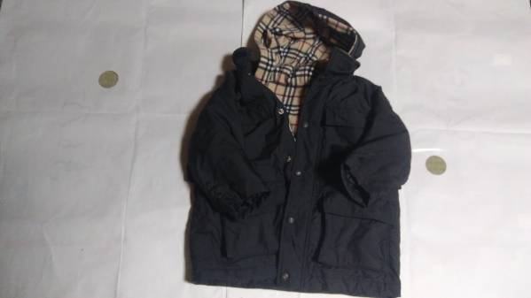 バーバリーコート100ｃｍ☆ブラック