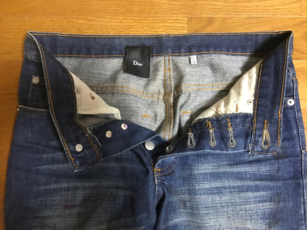 ディオールオム デニム 30/diorhommeエディスリマン Dior HOMME