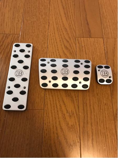 メルセデスベンツ W210 Eクラス用 ブラバスペダルカバー