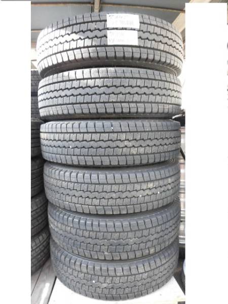 キャンター 195-85R16 ダンロップ スタッドレス バリ山№3 値下