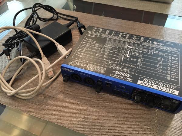 Roland UA-101 エディロール オーディオインターフェース ＜製ページは