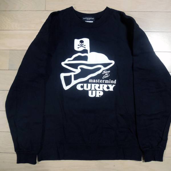 CURRY UP × Master mind　スウェット　トレーナー　L