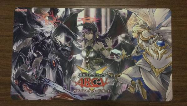 遊戯王プレイマット 堕天使 遊戯王 プレイマット - 堕天使