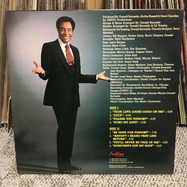 GENE CHANDLER / YOUR LOVE LOOKS GOOD ON ME_2