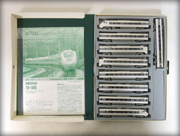 KATO [ 681系 サンダーバード 計9両セット ] 特急 Nゲージ 梱0.1