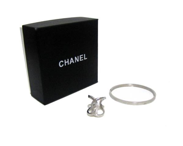 ☆1setのみ☆CHANEL シャネル ノベルティ バングル＋リングset