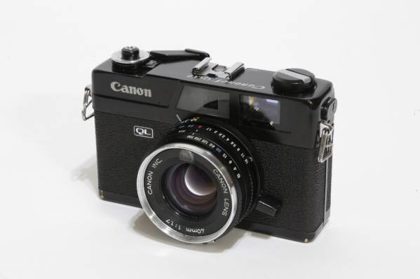 のり　Canonet QL17 ブラック レンジファインダーカメラ Canon Canonet QL17 QL レンジファインダー G-III Camera Rangefinder