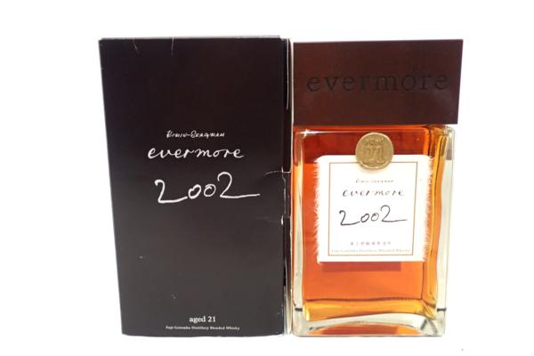 未開栓☆エバモア2002 21年 evermore 700ml 箱付 日本 アルコール