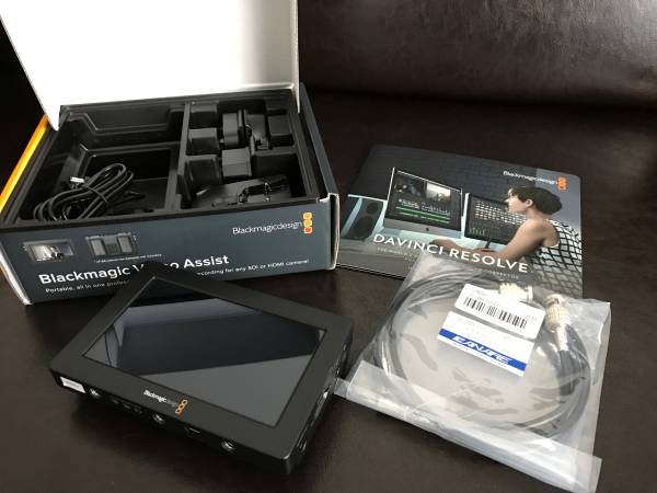 Blackmagic video assist ブラックマジック ビデオアシスト
