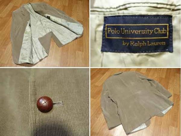 極美品！ラルフローレン コーデュロイjkt XL