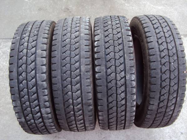 205/65R16 109/107L ＢＳ中古スタットレスタイヤ4本セット
