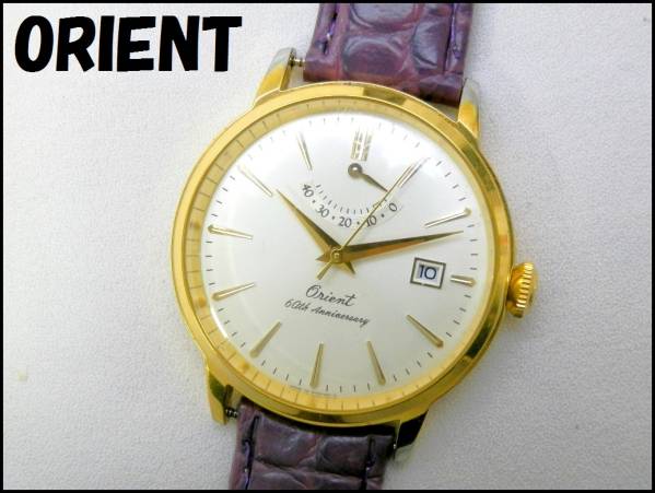 ヤフオク年末 オリエント 60周年記念限定モデル WV0021DT 手巻き