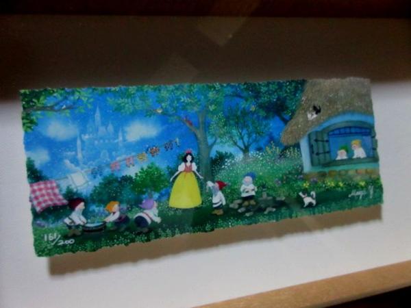 横山真弥/白雪姫と7人の小人 アーカイバル・プリント