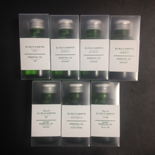 無印良品 エッセンシャルオイル アロマ 30ml 人気7種 オレンジ他