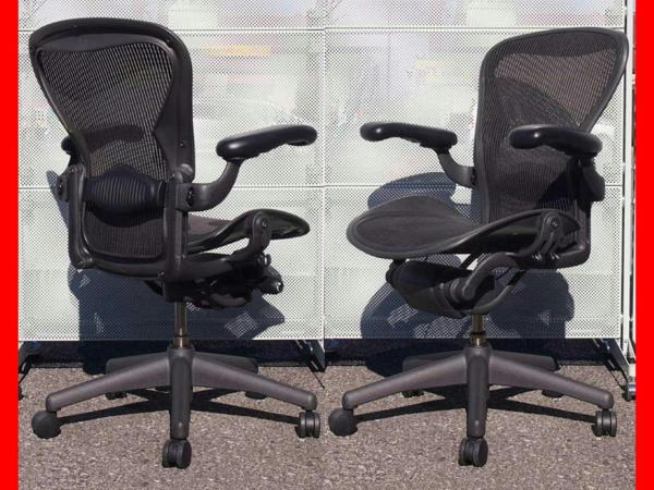 Hermanmiller ハーマンミラー アーロンチェア Bフル ランバー イス