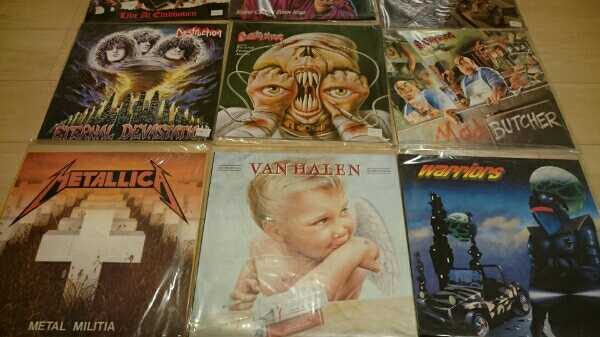 LP】洋楽レコード 12枚 ヘヴィメタル ハロウィーン 他 中古 【公式通販】