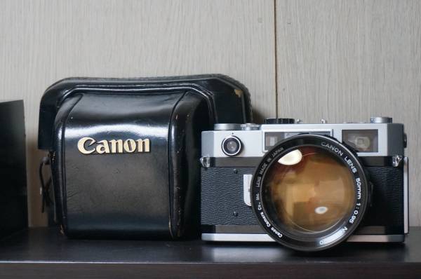 CANON 7s CANON LENS 50mm 1:0.95 レンズ付