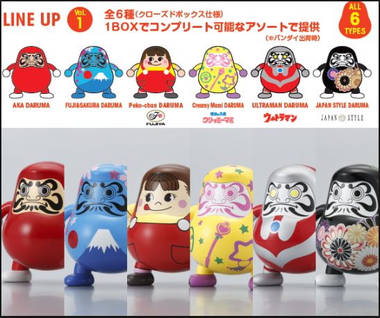 DARUMA CLUB DARUMA CLUB Vol.1 6個セット 即決!DARUMA CLUB vol.1*全6種類*コンプリセット*BOX*だるま CLUB
