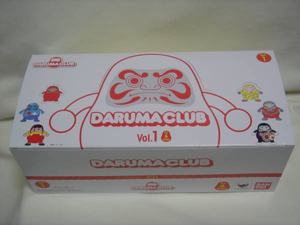即決!DARUMA CLUB vol.1*全6種類*コンプリセット*BOX*だるま 【公式通販】