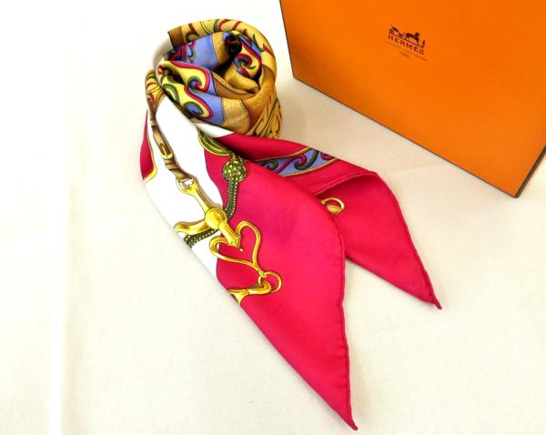 正規品HERMES エルメス スカーフ Festival シルク フランス製 箱