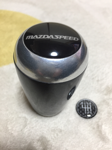 マツダスピード MAZDA SPEED カーボン シフトノブ RX-7 FC3S FD3S NA