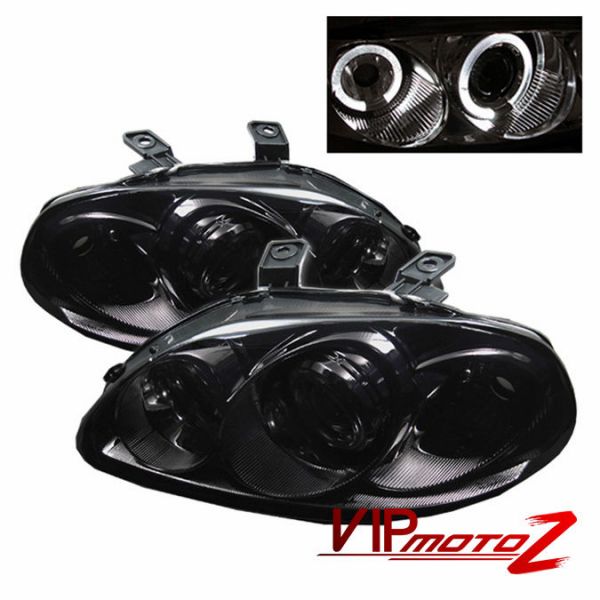 ★シビック★ ヘッド ライト 2/3/4DR Chrome Smoke