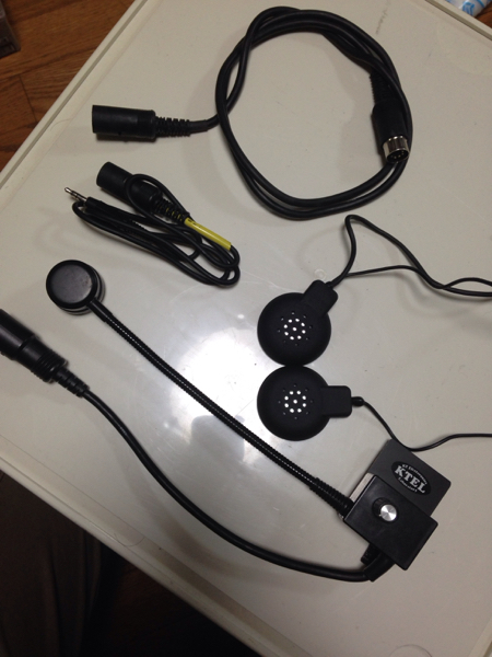 ◆KTEL 防滴ノイズレスマイク ボリューム HiFi HIBIKI付 USED品