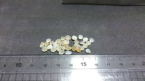 舎利石　青森今別産　Ｄランク　30粒以上 D-3