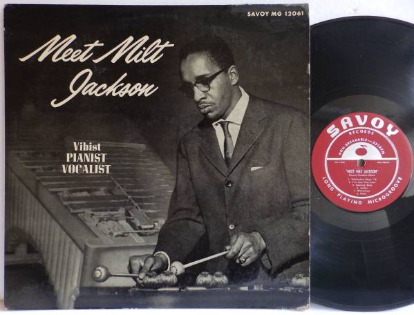 完オリ Savoy X20 刻印 光沢 MILT JACKSON Meet KENNY CLARKE