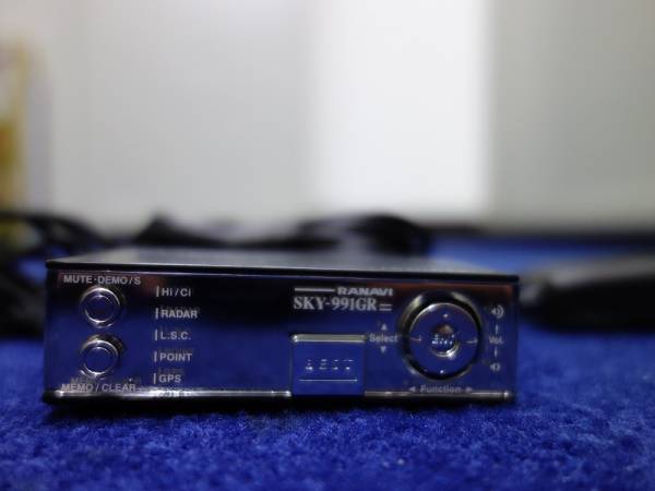 セルスター GPS レーダー探知機 SKYー991GR 中古