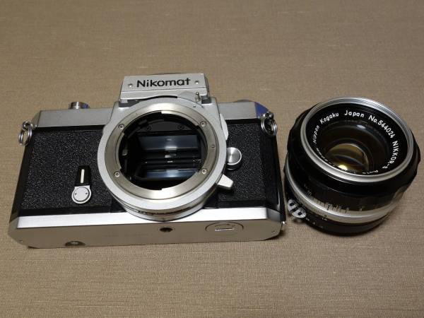 ニコンNikon／FT＋Nikkor-S Auto 1:1.4 f=50mm（ジャンク）☆彡