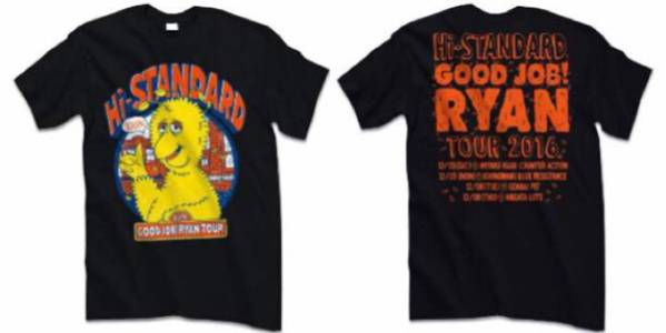 Hi-STANDARD GOOD JOB! RYAN TOUR TシャツXL 新品