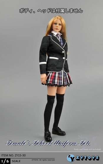 ZYTOYS ZY15-30 1/6 女子高生制服 新品！